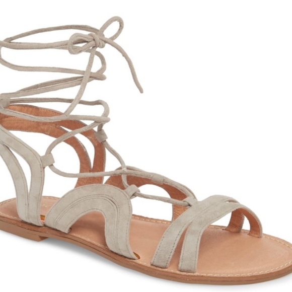 Halogen Halilian-Lea Black Suede sandal size 10 - Picture 3 of 4